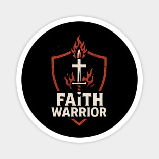 Faith Warrior Magnet